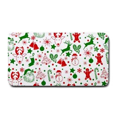 Christmas-seamless-green  Medium Bar Mat by nateshop