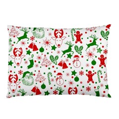 Christmas-seamless-green  Pillow Case (two Sides) by nateshop