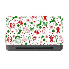 Christmas-seamless-green  Memory Card Reader With Cf by nateshop