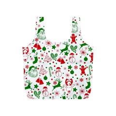 Christmas-seamless-green  Full Print Recycle Bag (s) by nateshop