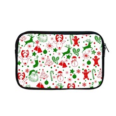 Christmas-seamless-green  Apple Macbook Pro 13  Zipper Case by nateshop