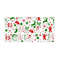 Christmas-seamless-green  Yoga Headband