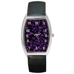 Christmasstars-001 Barrel Style Metal Watch by nateshop