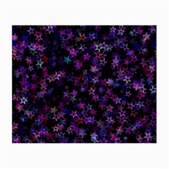 Christmasstars-001 Small Glasses Cloth by nateshop