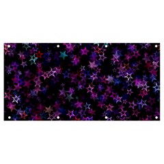 Christmasstars-001 Banner And Sign 8  X 4  by nateshop