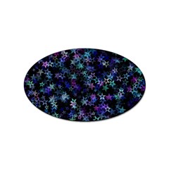 Christmasstars-002 Sticker Oval (10 Pack) by nateshop