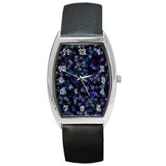 Christmasstars-002 Barrel Style Metal Watch by nateshop