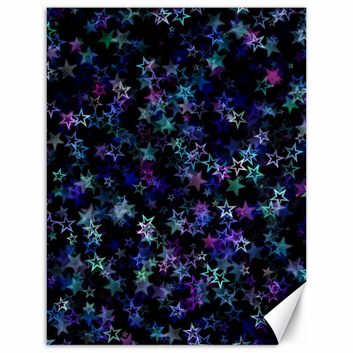 Christmasstars-002 Canvas 12  x 16 