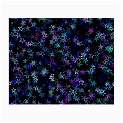 Christmasstars-002 Small Glasses Cloth (2 Sides) by nateshop