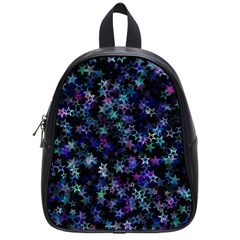 Christmasstars-002 School Bag (small) by nateshop