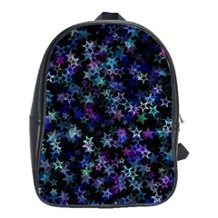 Christmasstars-002 School Bag (xl) by nateshop