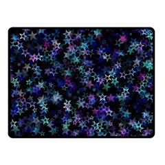 Christmasstars-002 Double Sided Fleece Blanket (small)  by nateshop