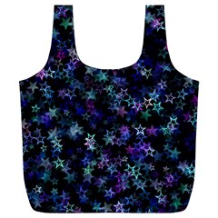 Christmasstars-002 Full Print Recycle Bag (xl) by nateshop