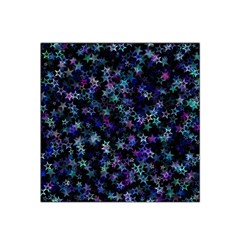 Christmasstars-002 Satin Bandana Scarf 22  X 22  by nateshop