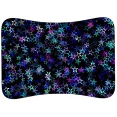 Christmasstars-002 Velour Seat Head Rest Cushion by nateshop