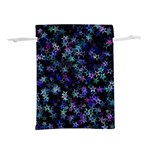 Christmasstars-002 Lightweight Drawstring Pouch (S) Front