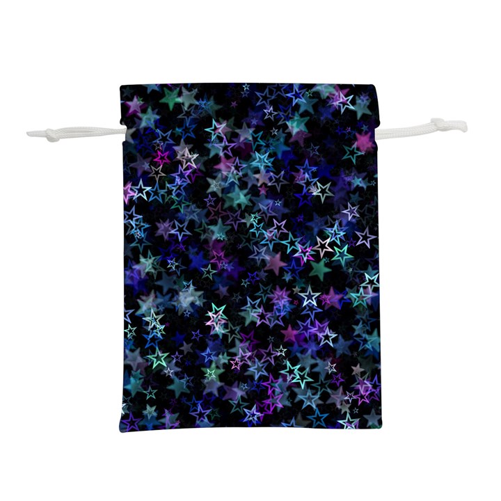 Christmasstars-002 Lightweight Drawstring Pouch (S)