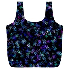 Christmasstars-002 Full Print Recycle Bag (xxl) by nateshop