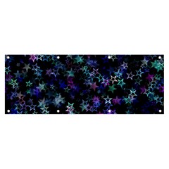 Christmasstars-002 Banner And Sign 8  X 3 