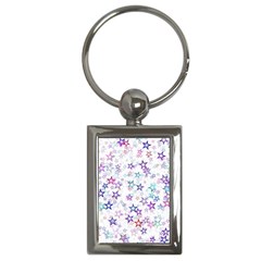 Christmasstars-003 Key Chain (rectangle) by nateshop