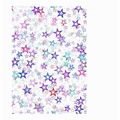 Christmasstars-003 Small Garden Flag (two Sides) by nateshop