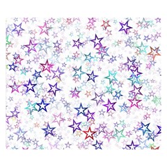 Christmasstars-003 Double Sided Flano Blanket (small)  by nateshop