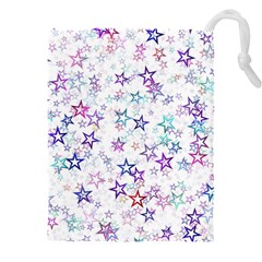 Christmasstars-003 Drawstring Pouch (5xl) by nateshop