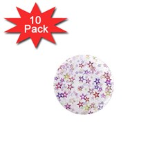 Christmasstars-004 1  Mini Magnet (10 Pack)  by nateshop