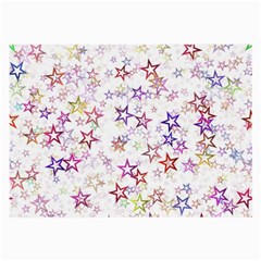 Christmasstars-004 Large Glasses Cloth by nateshop