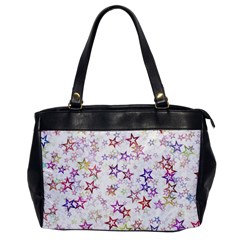 Christmasstars-004 Oversize Office Handbag by nateshop