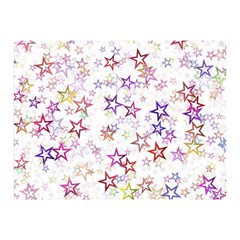 Christmasstars-004 Double Sided Flano Blanket (mini)  by nateshop