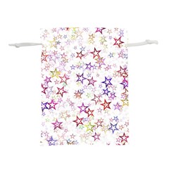 Christmasstars-004 Lightweight Drawstring Pouch (s) by nateshop