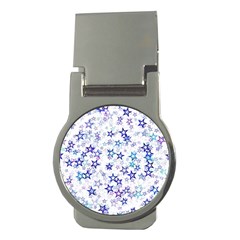 Christmasstars-005 Money Clips (round)  by nateshop