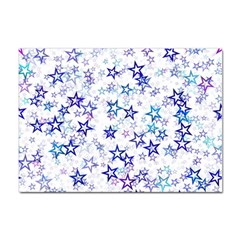 Christmasstars-005 Sticker A4 (10 Pack) by nateshop