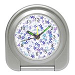 Christmasstars-005 Travel Alarm Clock Front