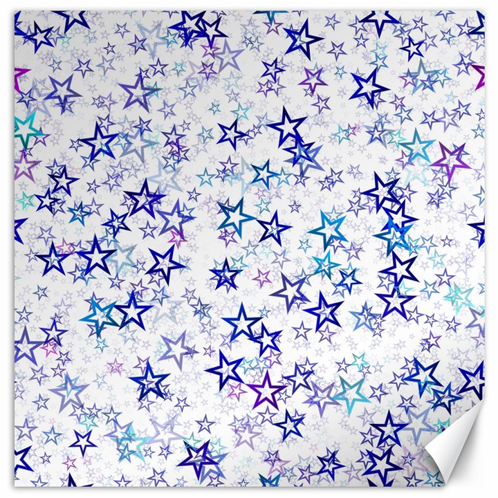 Christmasstars-005 Canvas 12  x 12 