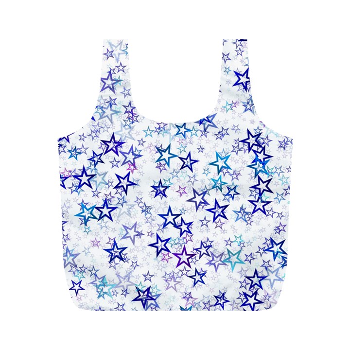 Christmasstars-005 Full Print Recycle Bag (M)