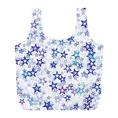 Christmasstars-005 Full Print Recycle Bag (l) by nateshop