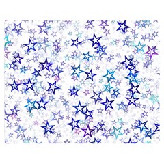 Christmasstars-005 Double Sided Flano Blanket (medium)  by nateshop