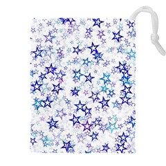 Christmasstars-005 Drawstring Pouch (5xl) by nateshop