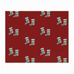 Christmas-stockings Small Glasses Cloth by nateshop