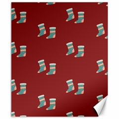 Christmas-stockings Canvas 8  X 10  by nateshop