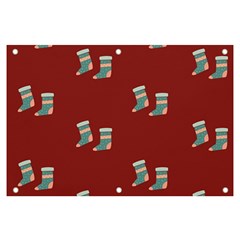 Christmas-stockings Banner And Sign 6  X 4  by nateshop