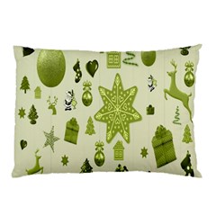 Christmas-stocking-star-bel Pillow Case (two Sides) by nateshop