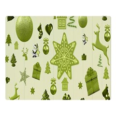 Christmas-stocking-star-bel Double Sided Flano Blanket (large)  by nateshop