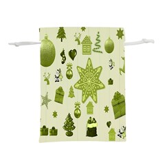 Christmas-stocking-star-bel Lightweight Drawstring Pouch (l) by nateshop