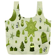 Christmas-stocking-star-bel Full Print Recycle Bag (xxl) by nateshop