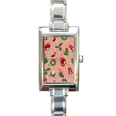 Gifts-christmas-stockings Rectangle Italian Charm Watch by nateshop