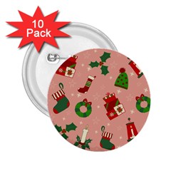 Gifts-christmas-stockings 2 25  Buttons (10 Pack)  by nateshop