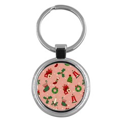 Gifts-christmas-stockings Key Chain (round) by nateshop